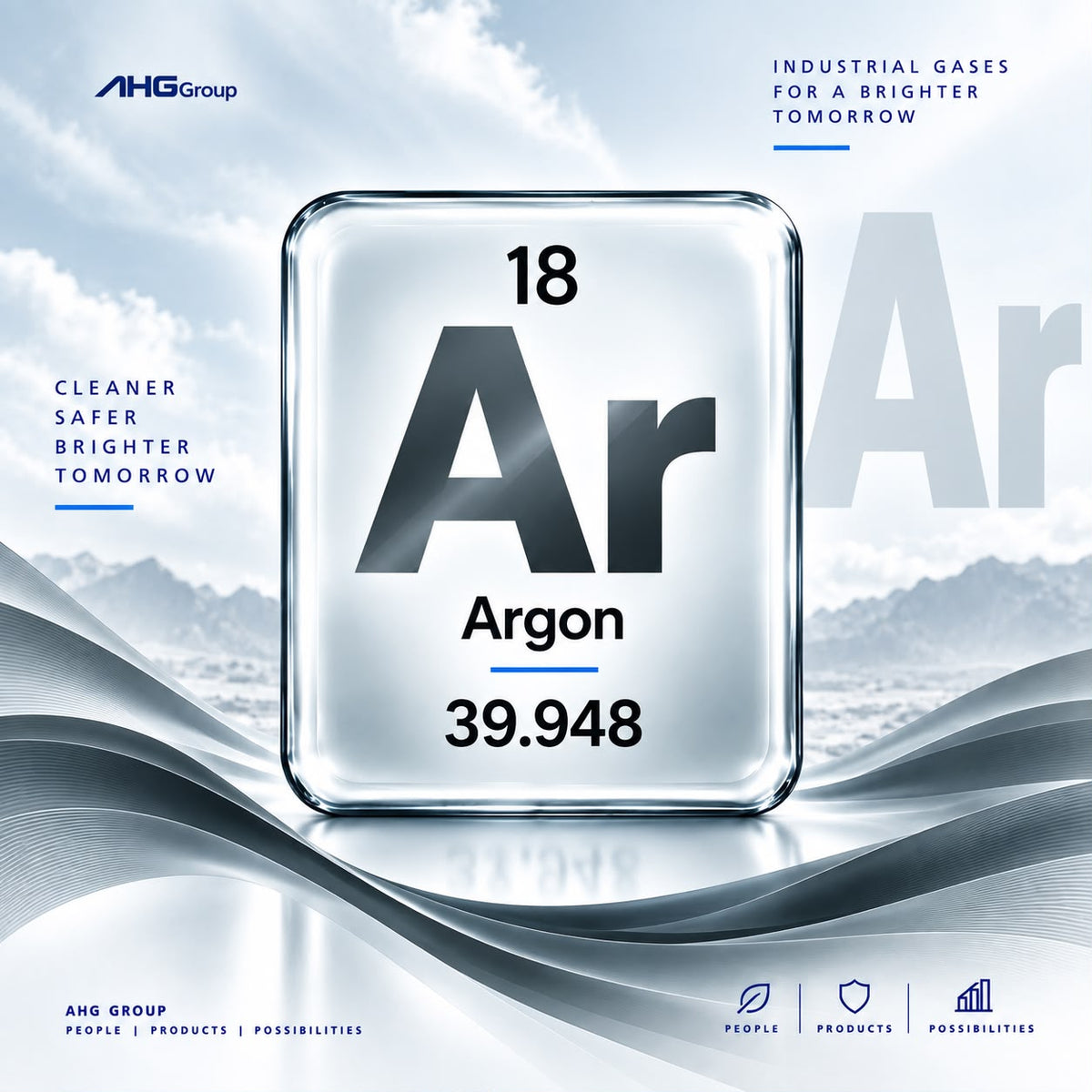 Argon (Industrial - High Purity)